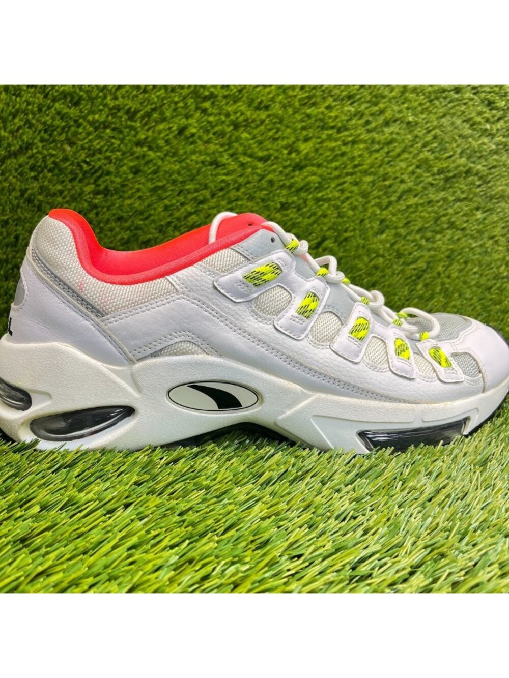 Puma CELL Endura Rebound Mens Size 13 White Gray Athletic Running Shoes Sneakers